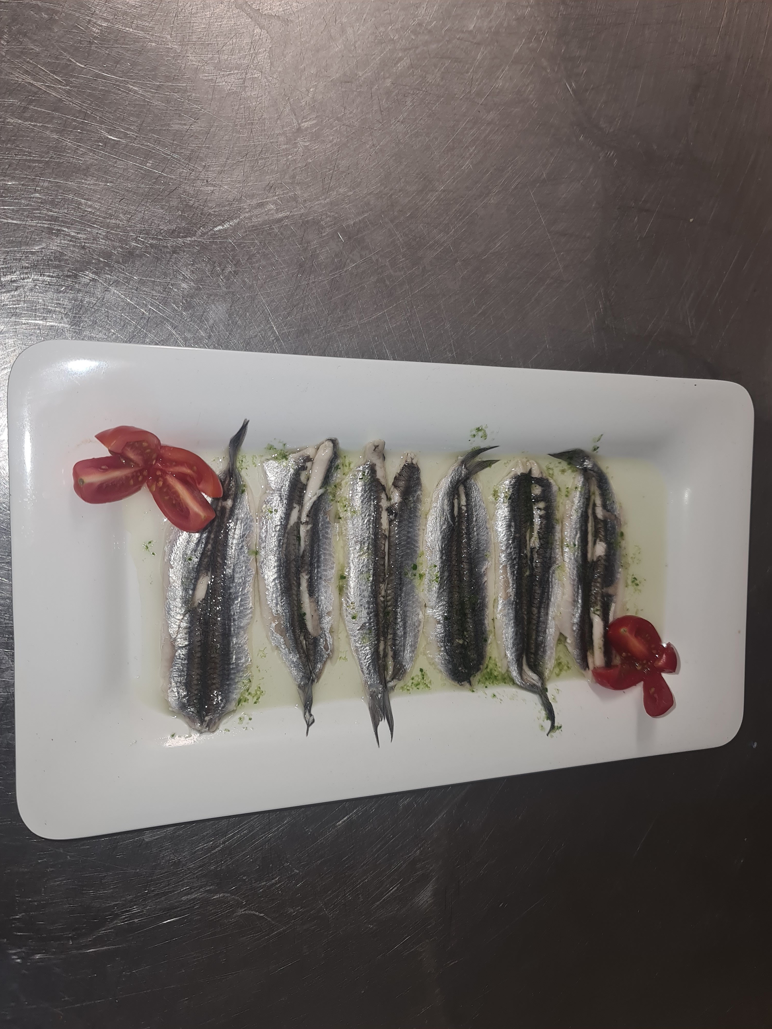 Anchovies in Vinegar