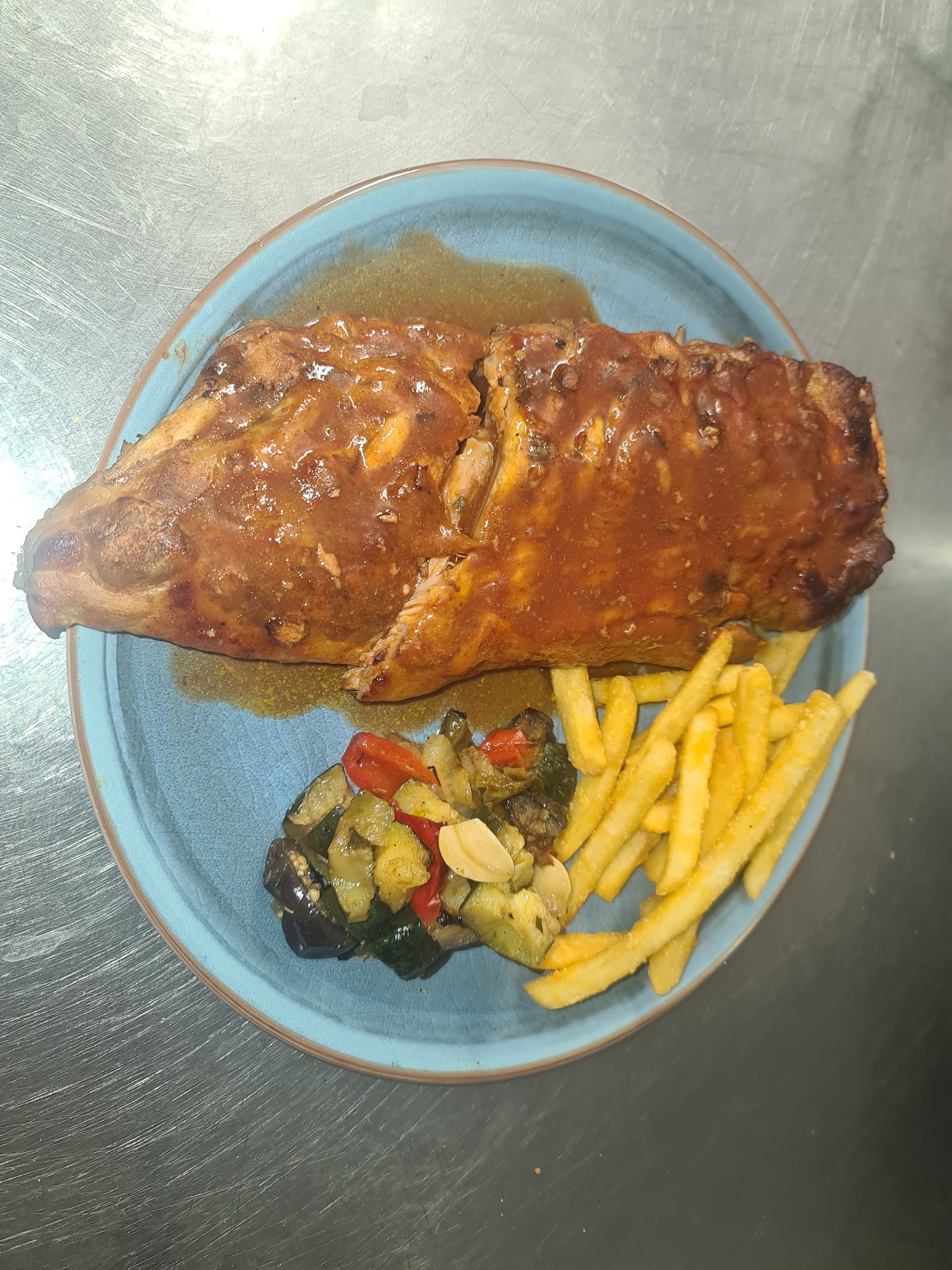 Pork Ribs in BBQ Sauce